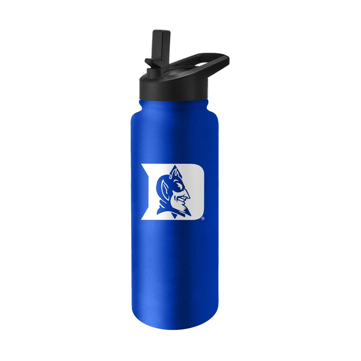 Picture of Logo Brands 130-S34QB-8 Duke 34 oz Logo Quencher Bottle