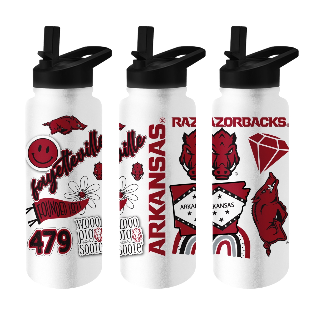108-S34QB-63 Arkansas 34 oz Native Quencher Bottle