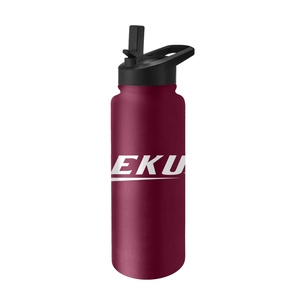 133-S34QB-8 Eastern Kentucky 34 oz Logo Quencher Bottle