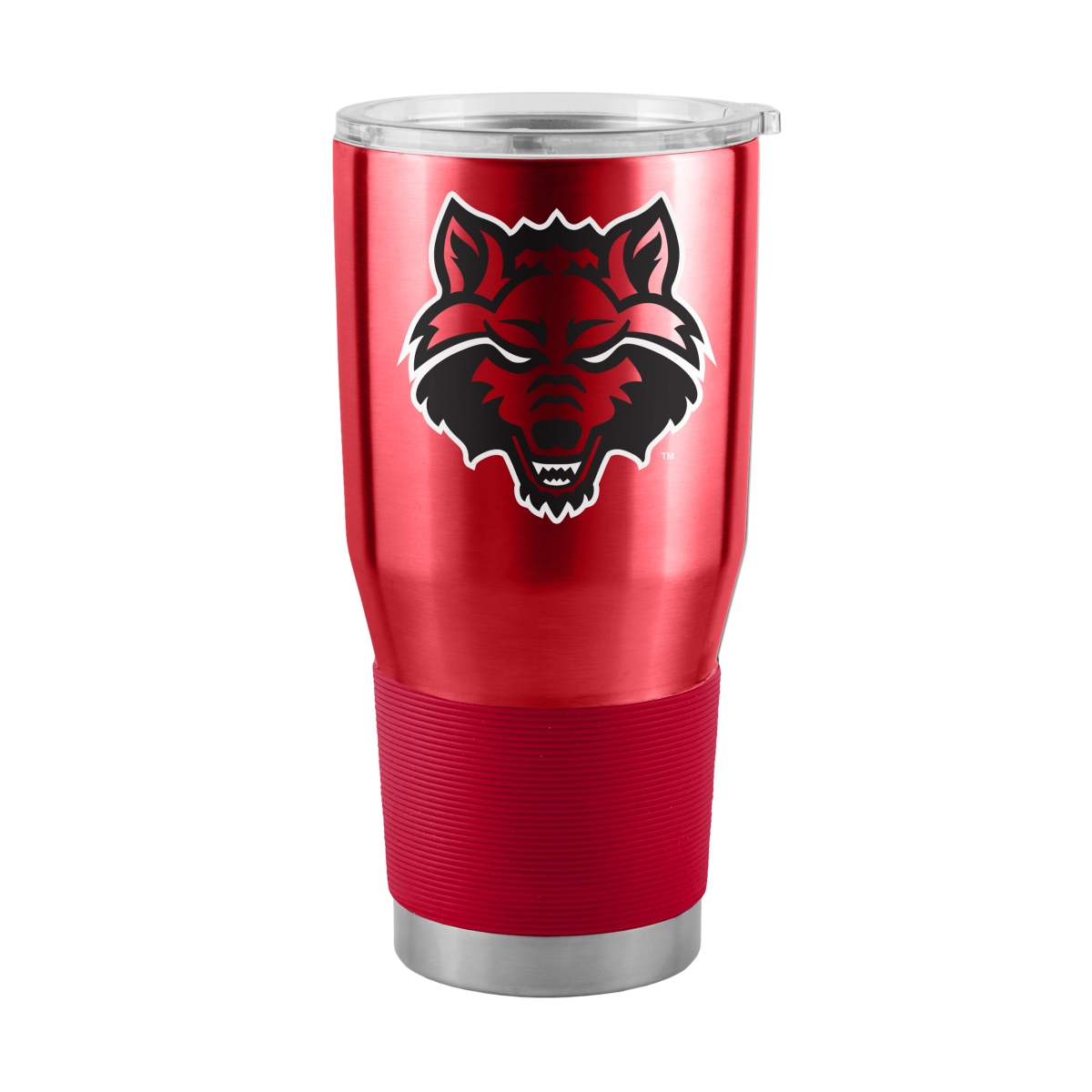Picture of Logo Brands 109-S30T-1 Arkansas State 30 oz Gameday Stainless Tumbler