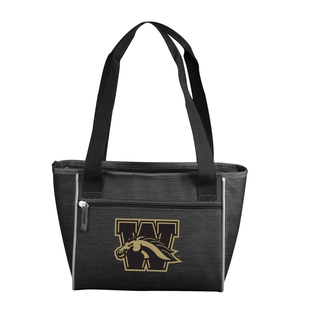 Picture of Logo Chair 290-83-CR1 NCAA Western Michigan Broncos Crosshatch Cooler Tote Bag Holds for 16 Cans