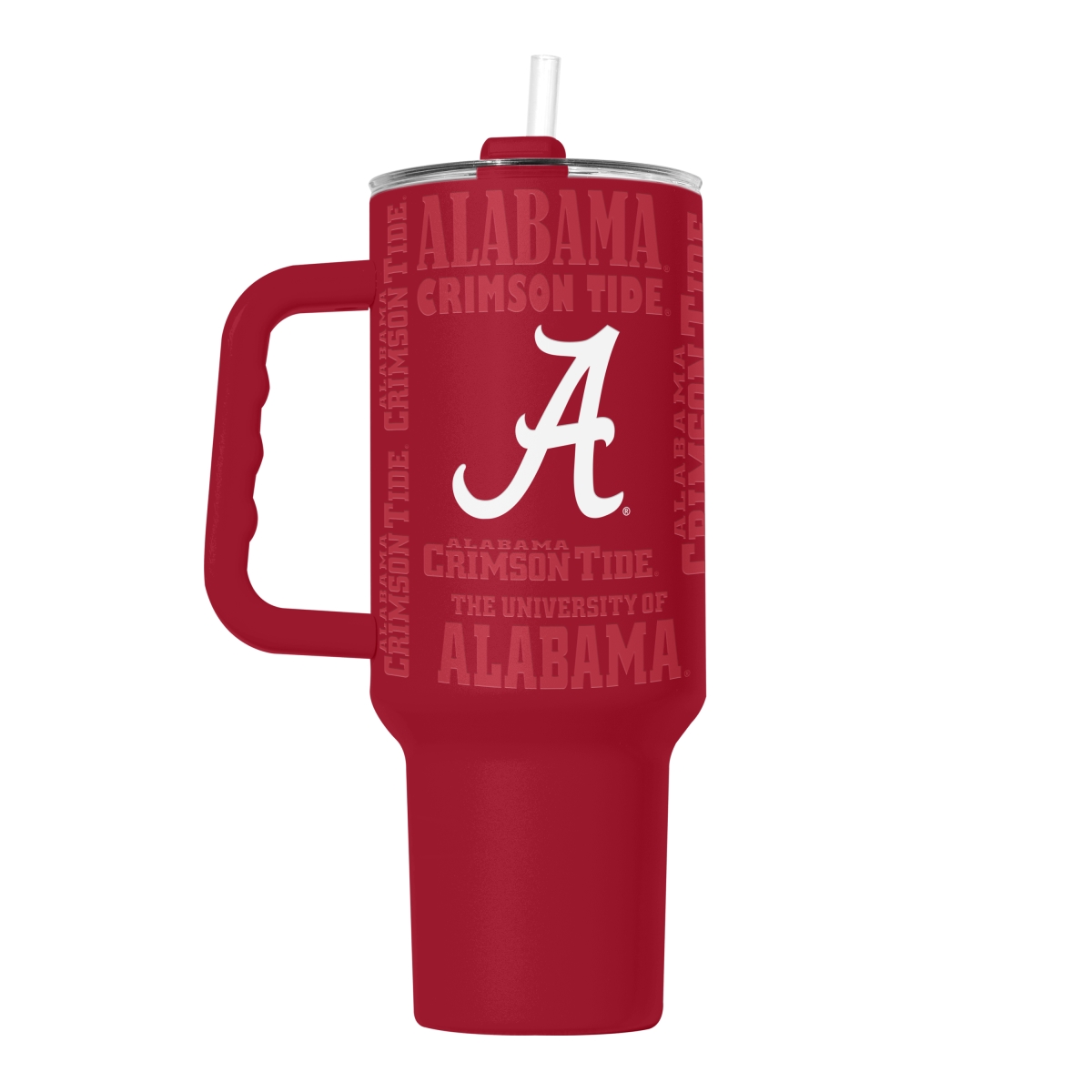 Picture of Logo Brands 102-S40PT-73 Alabama 40 oz Replay Powder Coat Tumbler