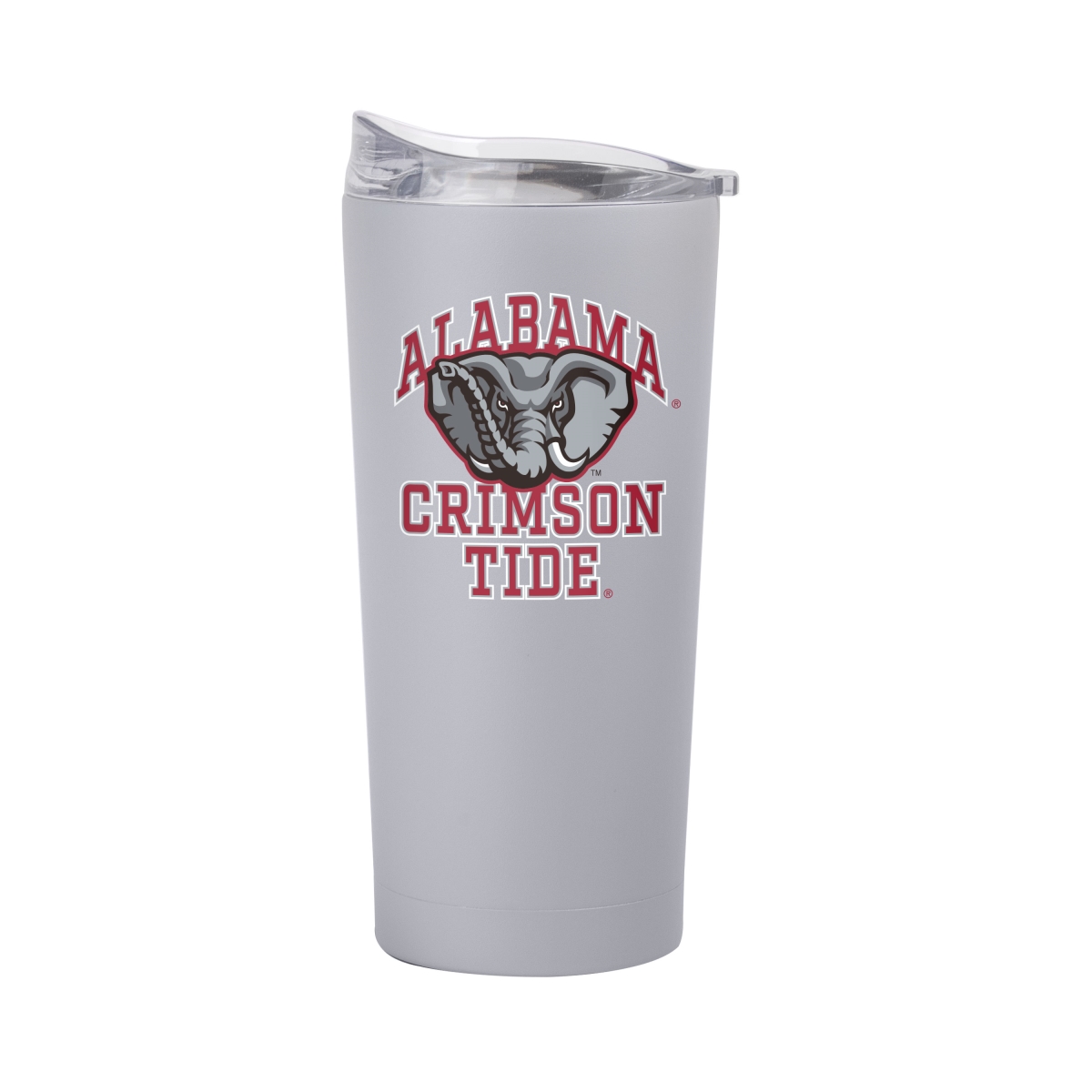 102-S20PT-STN-42 Alabama Crimson Tide 20 oz Athletic Powder Coat Tumbler