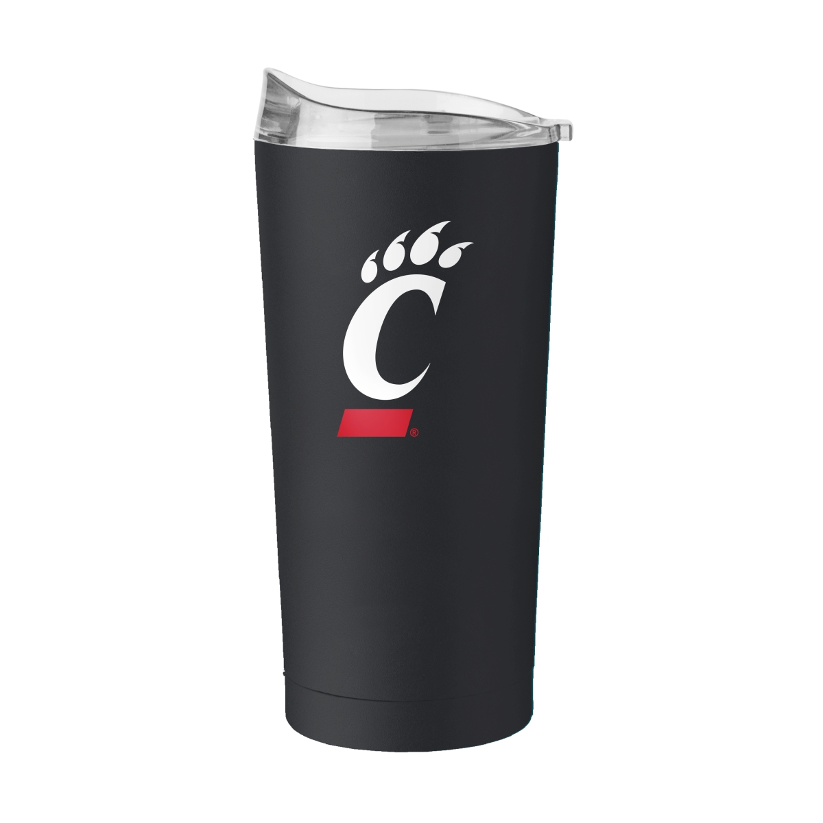 121-S20PT-34 Cincinnati Bearcats 20 oz Flipside Powder Coat Tumbler