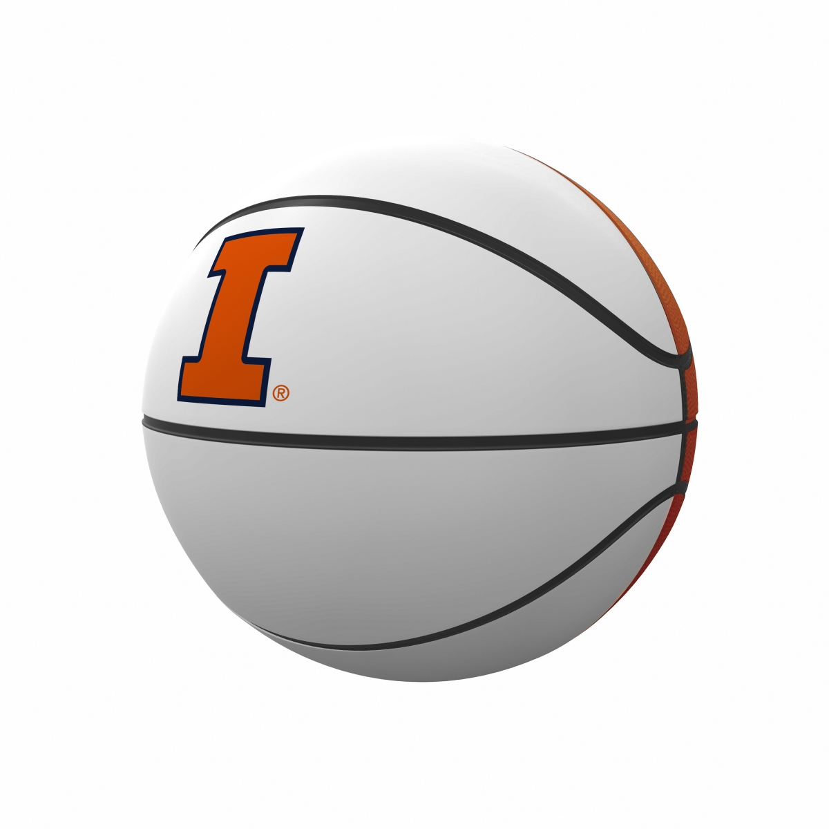 Picture of Logo Brands 151-91MA-1 Illinois Autograph Basketball - Mini