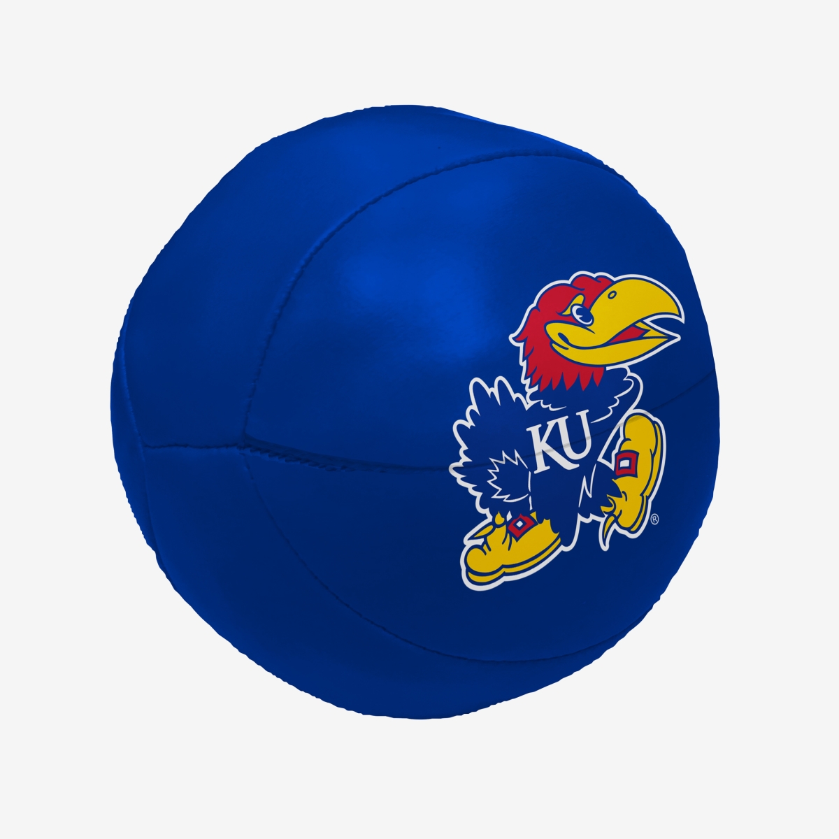 157-91MCS Kansas 4 in. Micro Soft Basketball