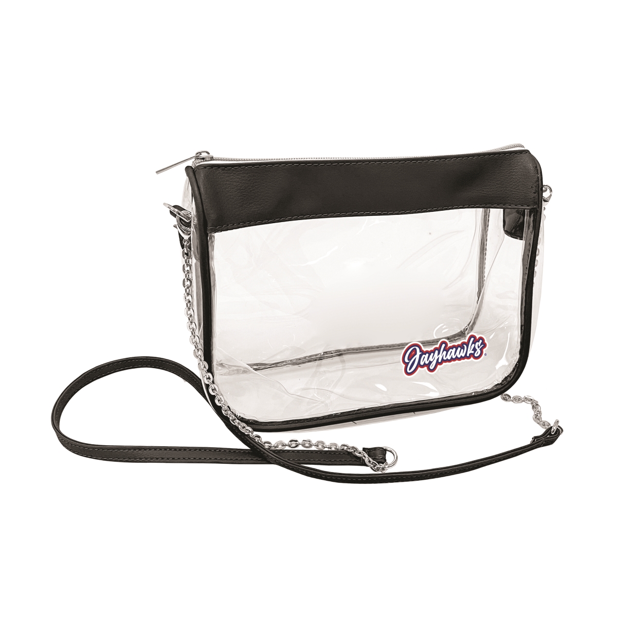 157-658-BLK Kansas Jayhawks Hype Clear Bag