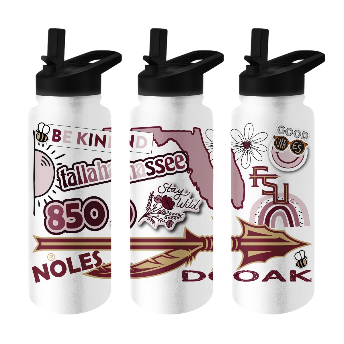 136-S34QB-63 FL State 34 oz Native Quencher Bottle