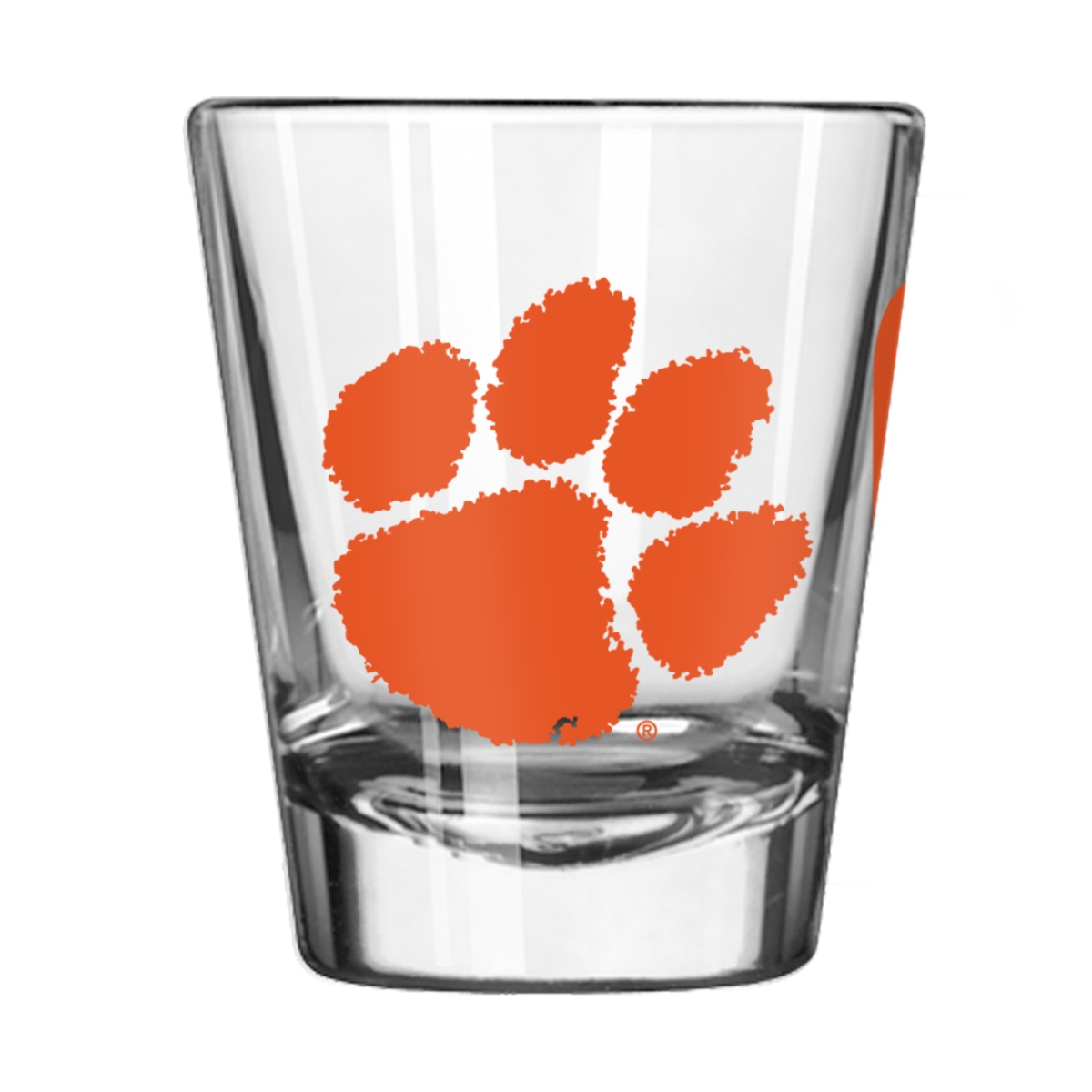 123-G2S-4 Clemson 2 oz Overtime Shot Glass