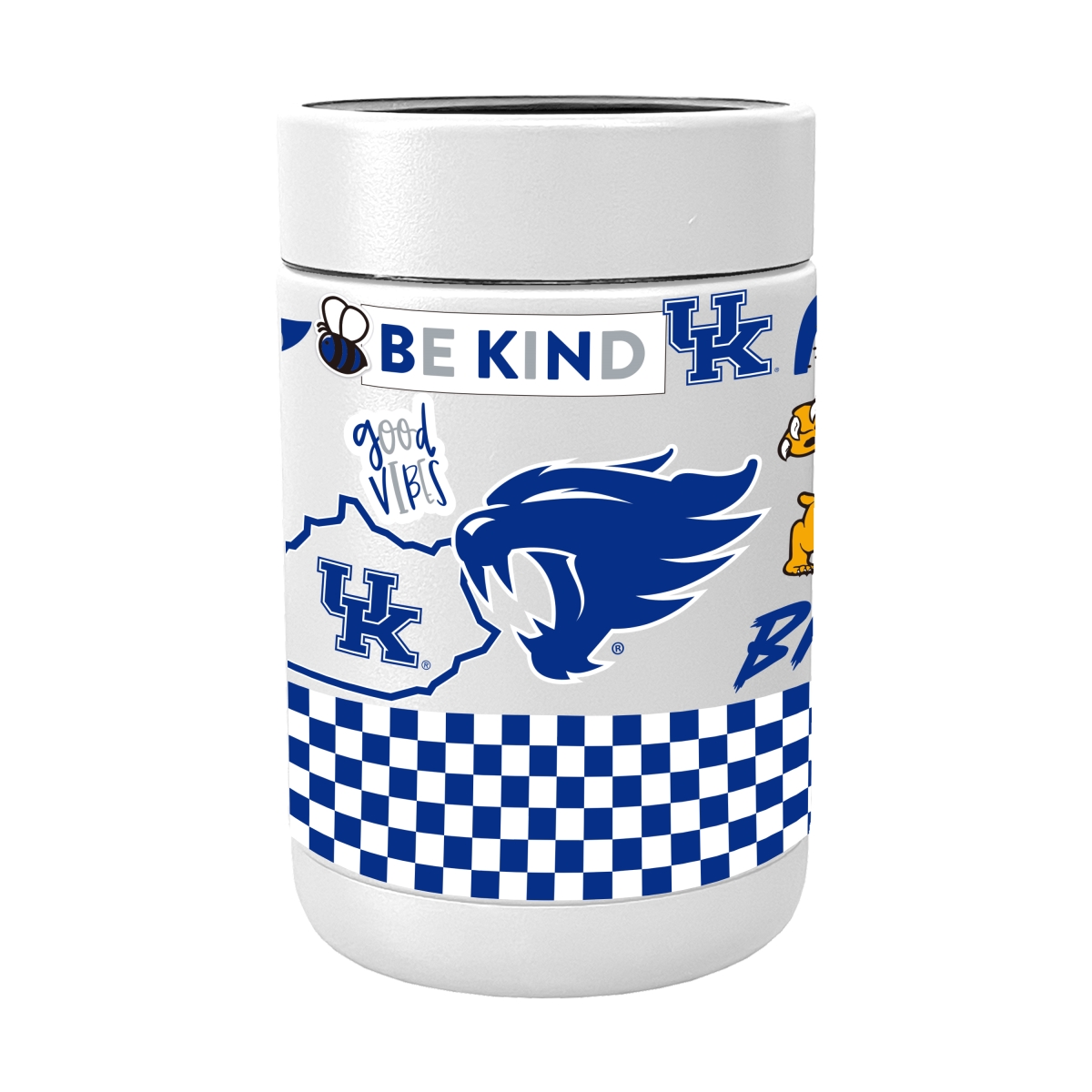 159-SCOOLP-63 NCAA Kentucky Wildcats Powder Native Coat Coolie