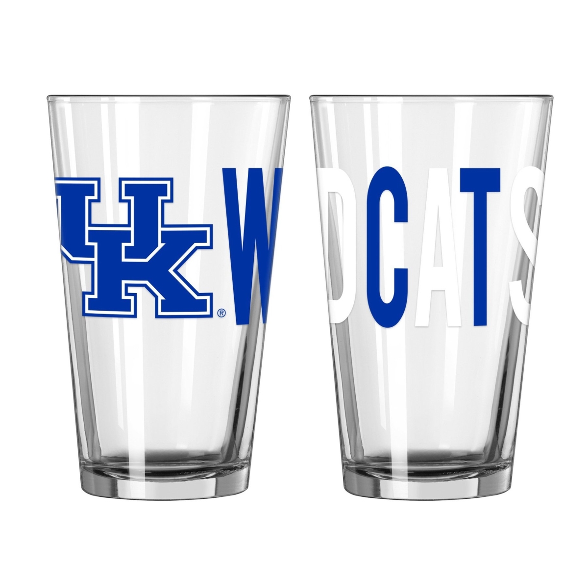 Picture of Logo Chair 510665 16 oz NCAA Kentucky Wildcats Overtime Pint Glass