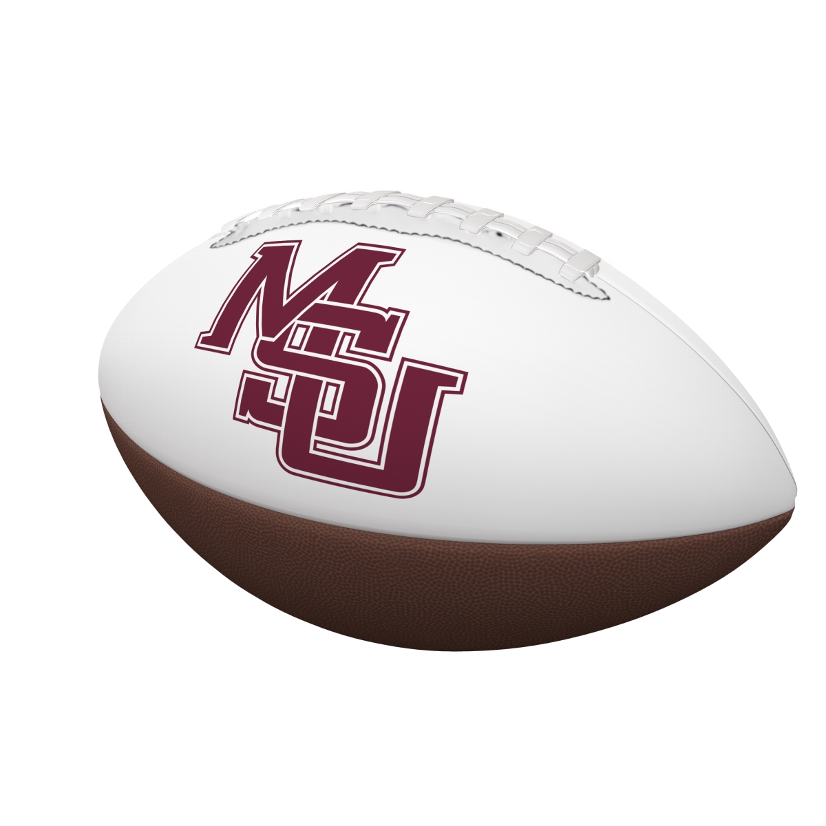 177V-93MA-MS Mississippi State Mini Interlocking MS Autograph Football