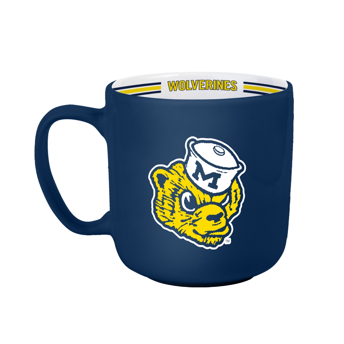 171V-C15SM 15 oz Michigan State University Vault Stripe Mug