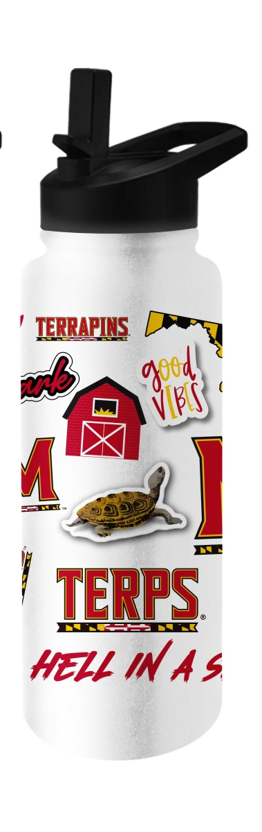 167-S34QB-63 Maryland 34 oz Native Quencher Bottle
