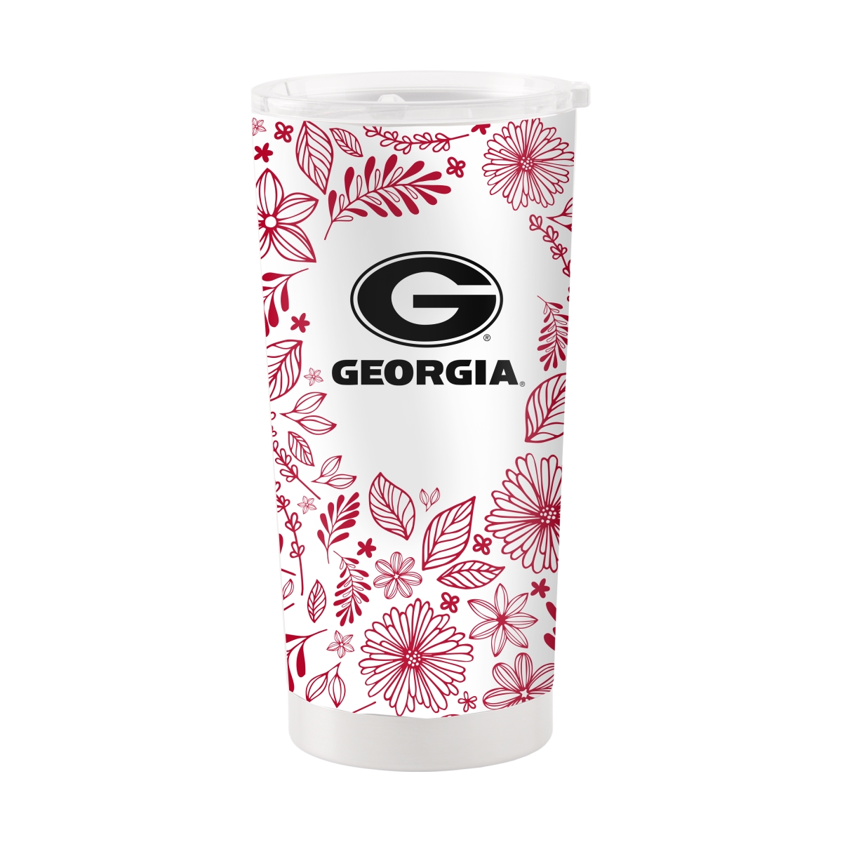 Picture of Logo Brands 142-S20T-52 Georgia 20 oz Botanical Stainless Steel Tumbler