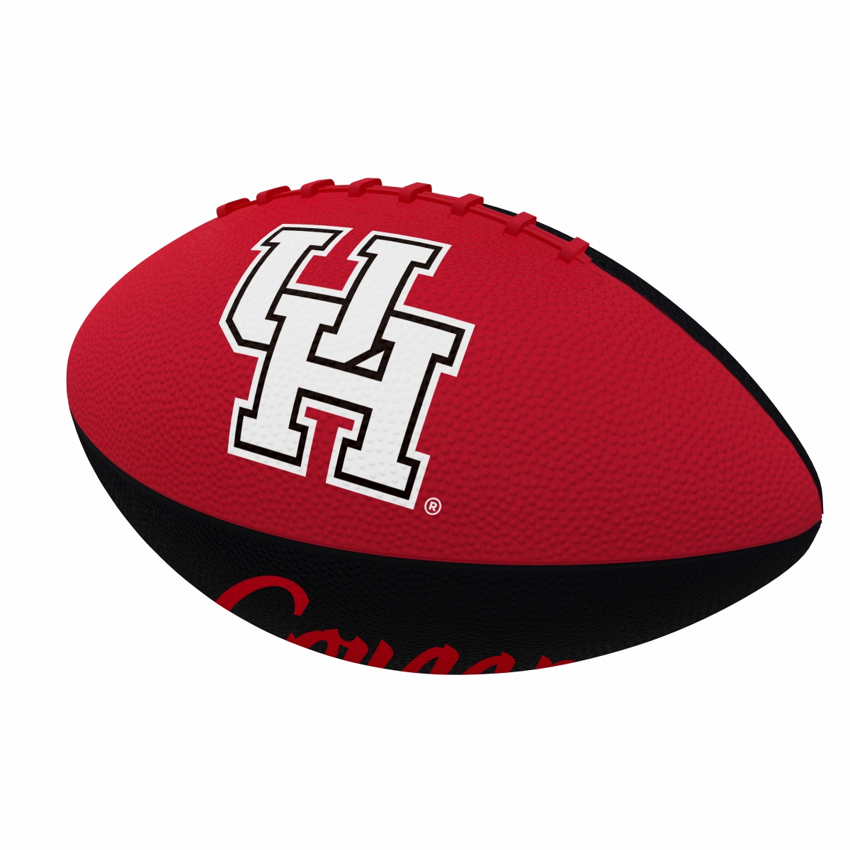 148-93JR-2 Houston Pinwheel Junior Size Rubber Football