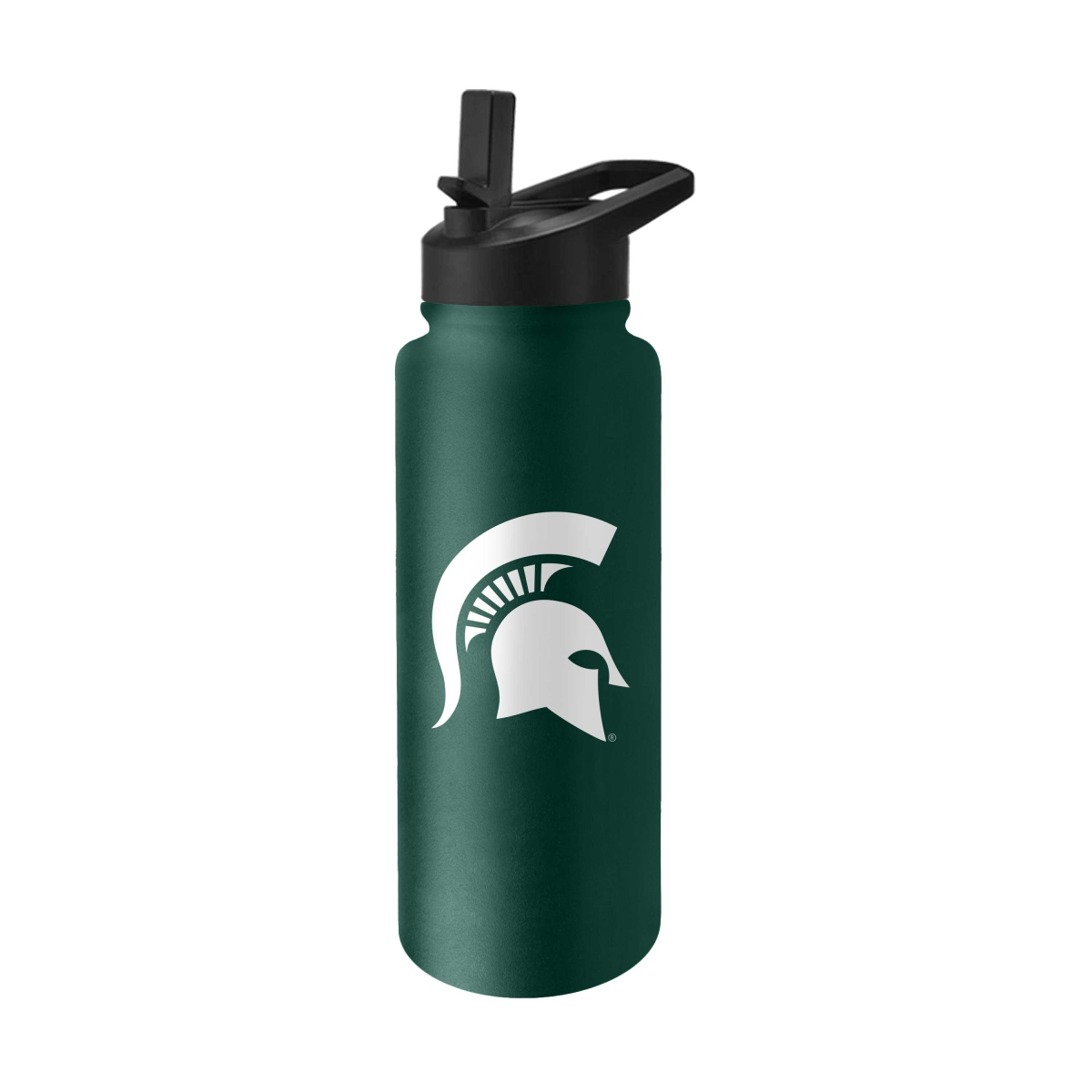 172-S34QB-8 Michigan State 34 oz Logo Quencher Bottle