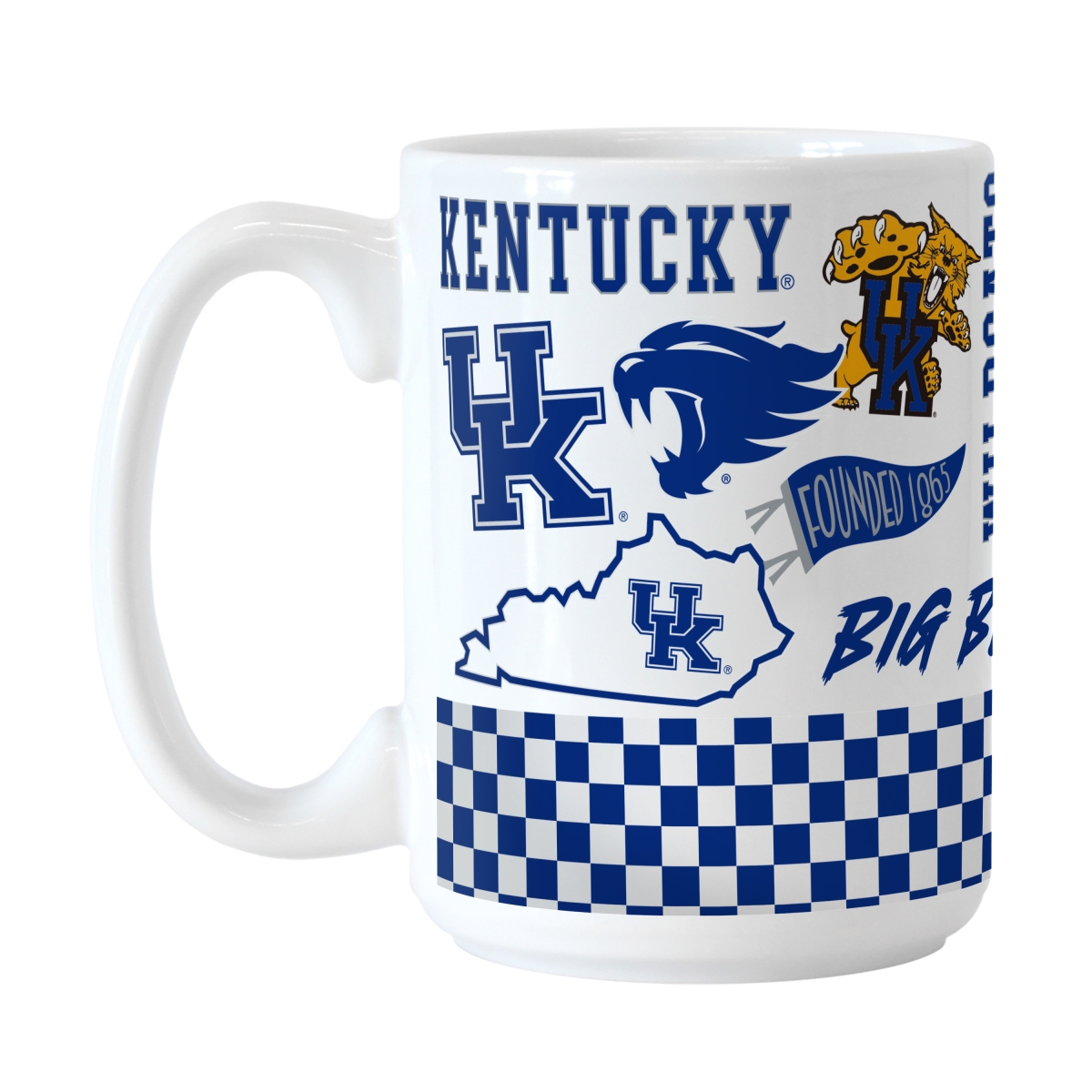 159-C15M-63 15 oz Kentucky Native Sublimated Mug