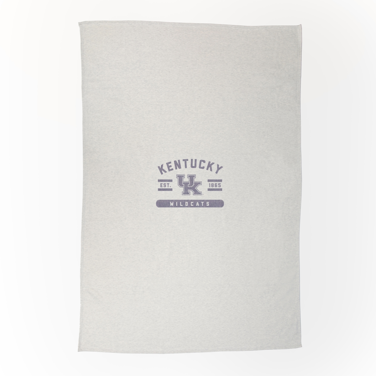 Picture of Logo Brands 159-74DS 54 x 84 in. Kentucky Sublimated Sweatshirt Blanket
