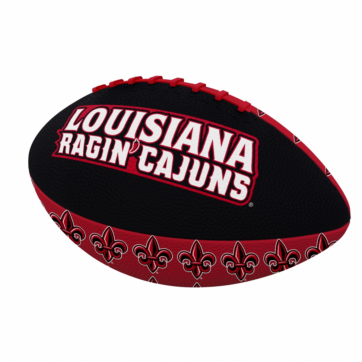 164-93MR-3 LA Lafayette Repeating Mini-Size Rubber Football