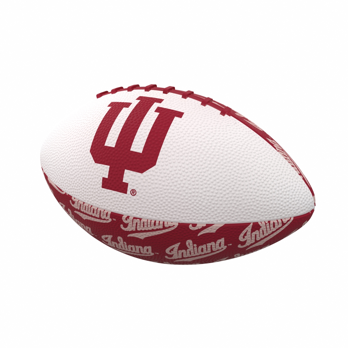 153-93MR-3 Indiana Repeating Mini-Size Rubber Football
