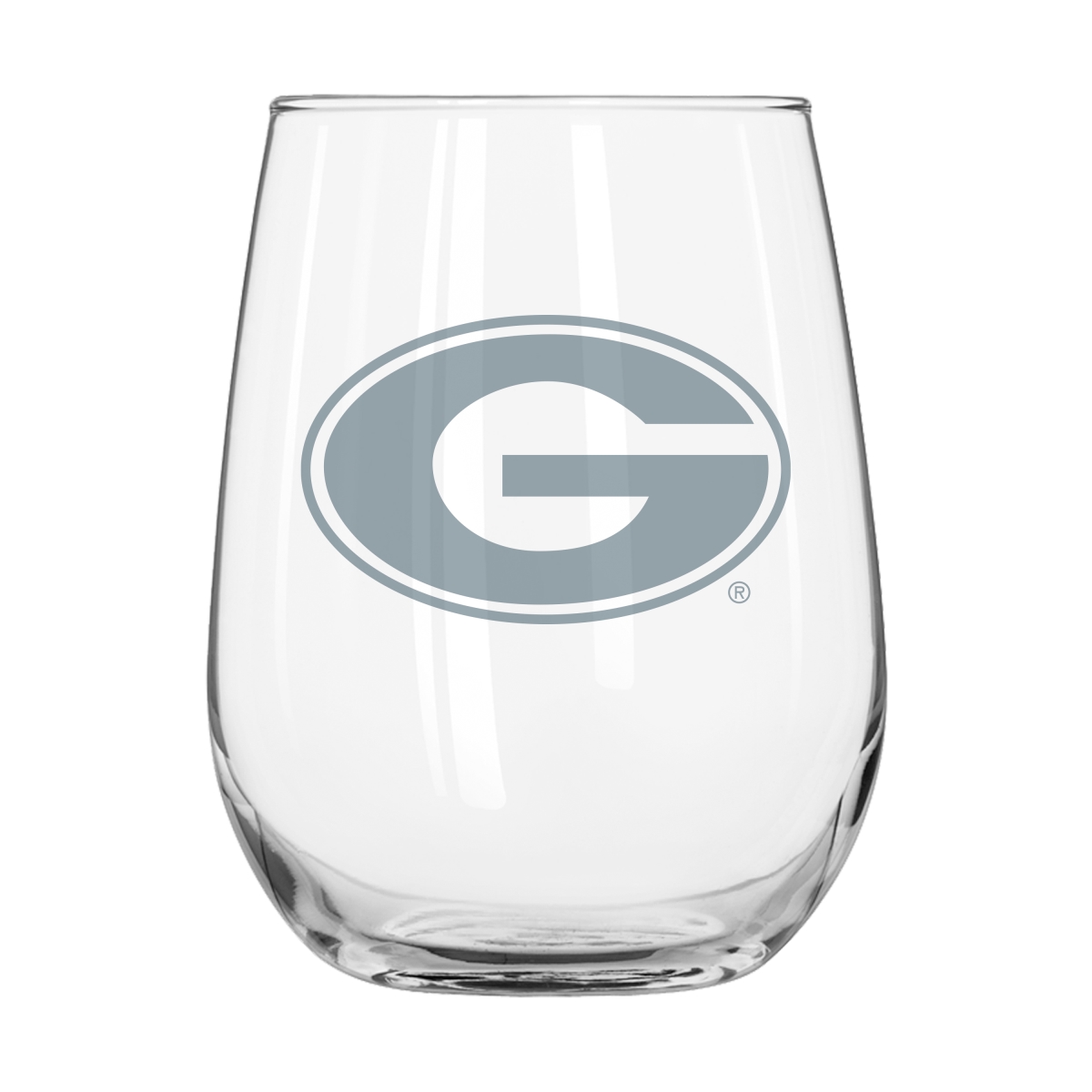 142-G16CB-9 16 oz Georgia Etch Glass Curved Beverage