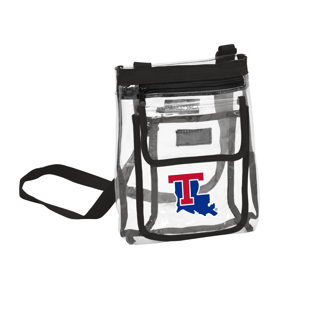 163-66P Louisiana Tech Clear Crossbody