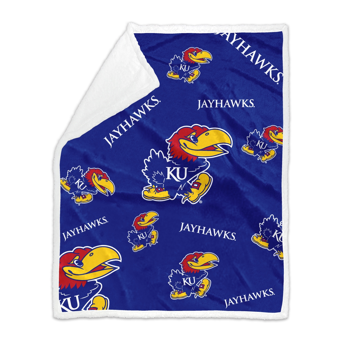 157-24SX-4 Kansas 60 x 70 in. Repeating Plush Sherpa Throw
