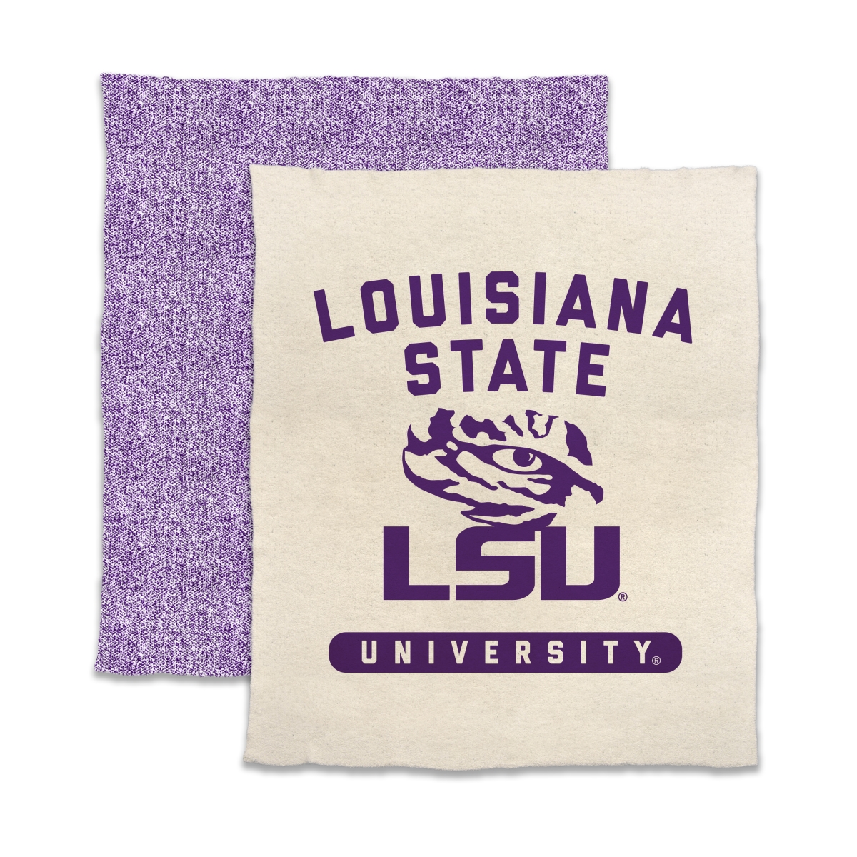 162-281-74 Louisiana State University Luxe Prime Dreams Throw