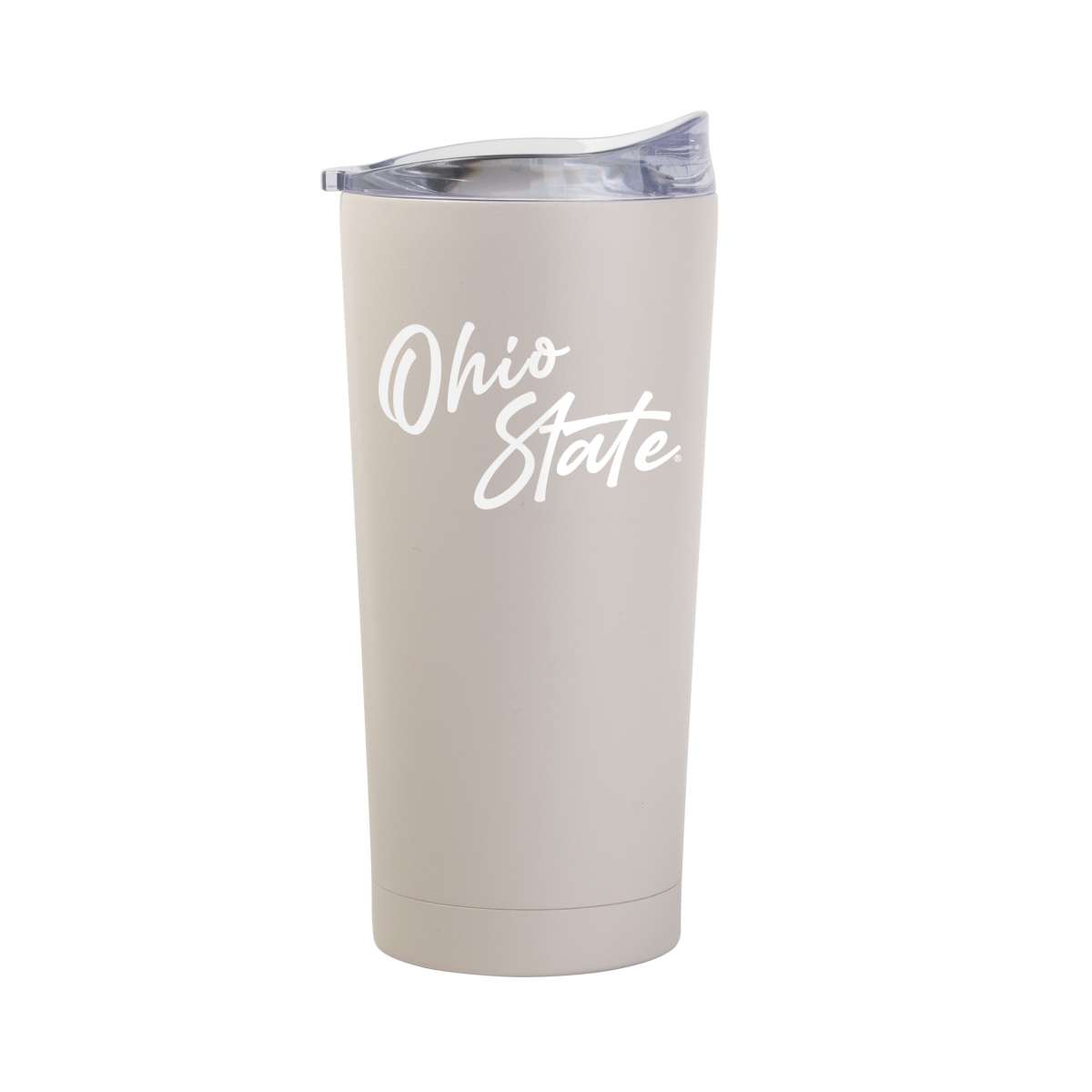 191-S20PT-SND Ohio State 20 oz Script Ohio State Sand Powder Coat Tumbler