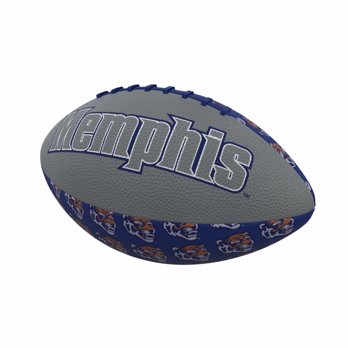 168-93MR-3 Memphis Repeating Mini-Size Rubber Football