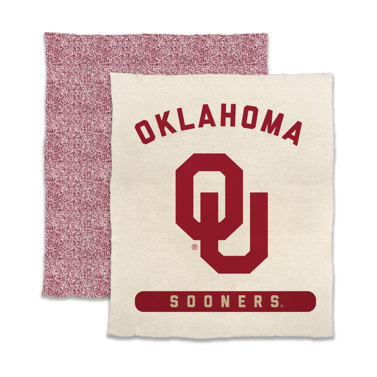 192-281-74 Oklahoma Sooners Luxe Prime Dreams Throw