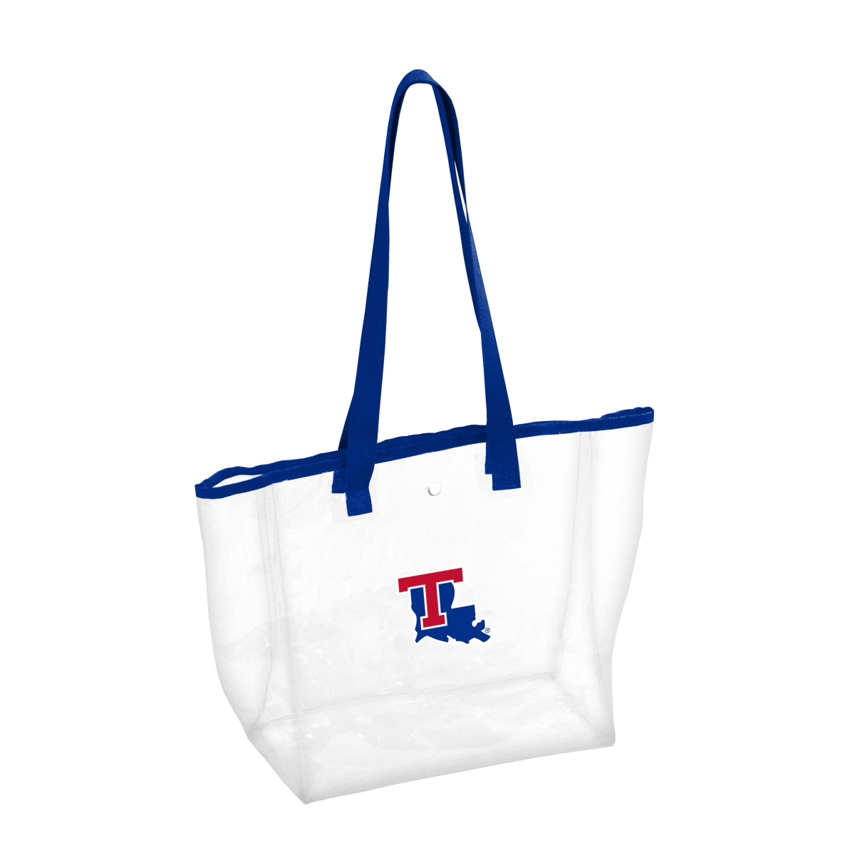 Picture of Logo Brands 163-65P Louisiana Tech Stadium Clear Bag