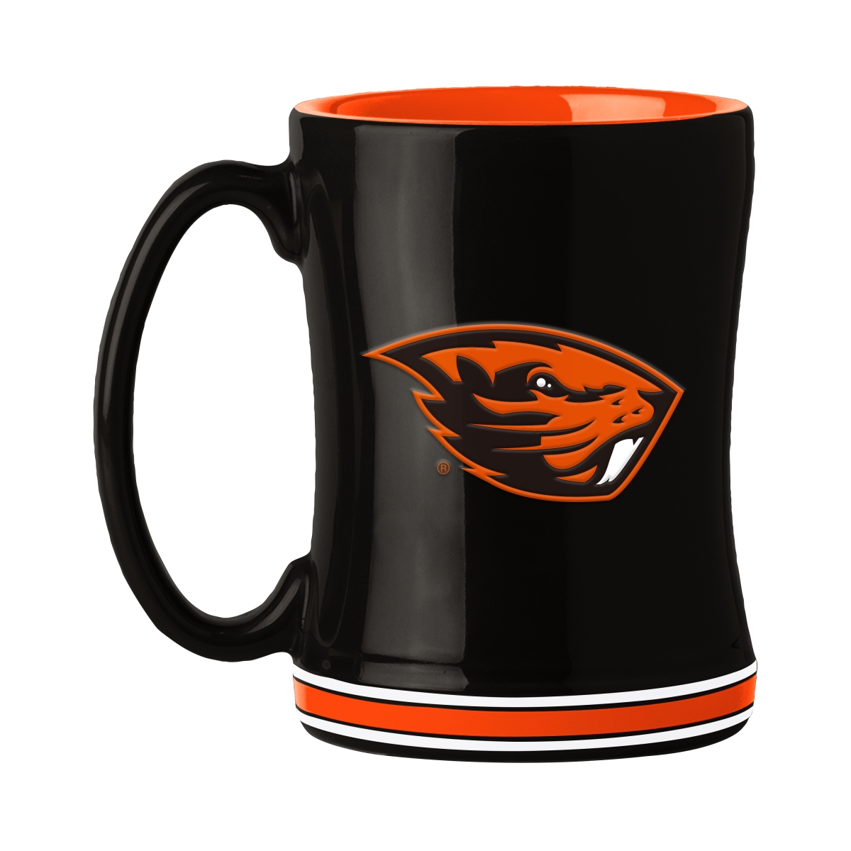 195-C14RM Oregon State 14 oz Relief Mug