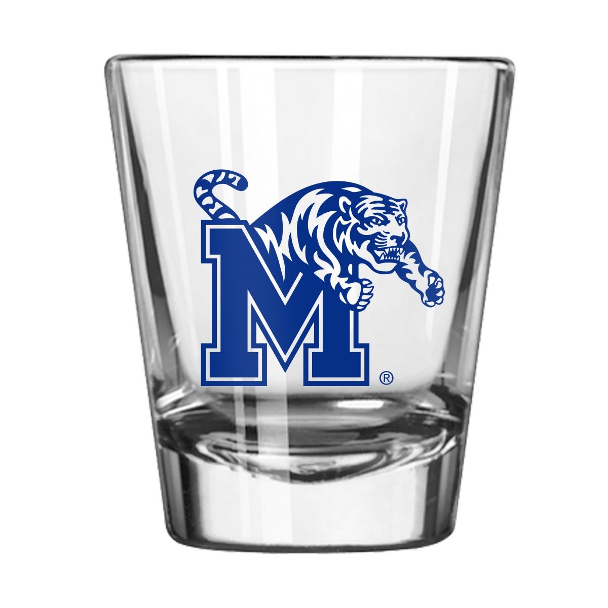 Picture of Logo Brands 168-G2S-1 Memphis 2 oz Gameday Shot Glass