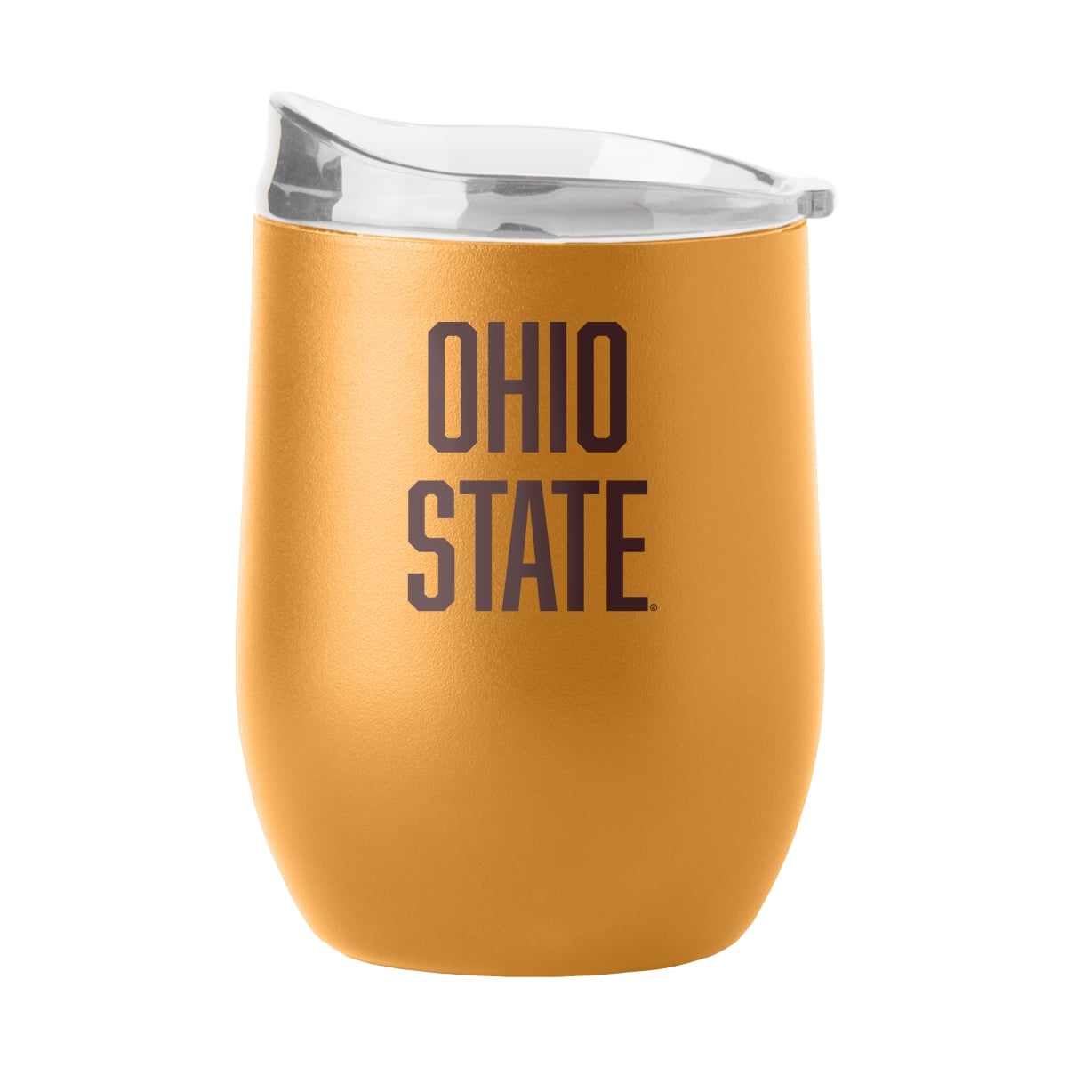 191-S16PB-OAK-49 Ohio State 16 oz Huddle Powder Coat Curved Beverage