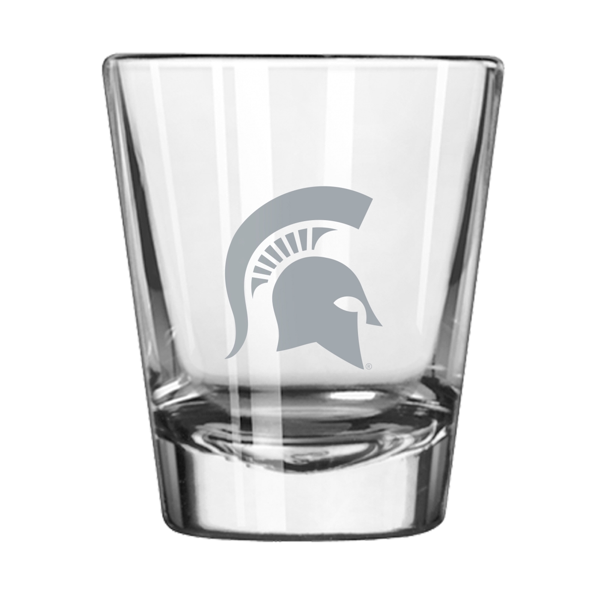 172-G2S-20 Michigan State 2 oz Frost Shot Glass
