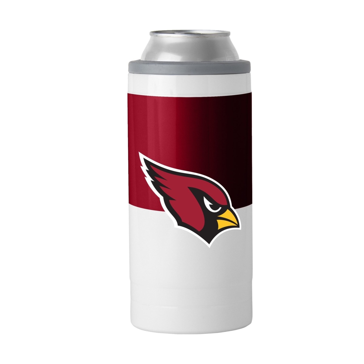 Picture of Logo Chair 601-S12C-11 12 oz NFL Arizona Cardinals Colorblock Slim Can Coolie