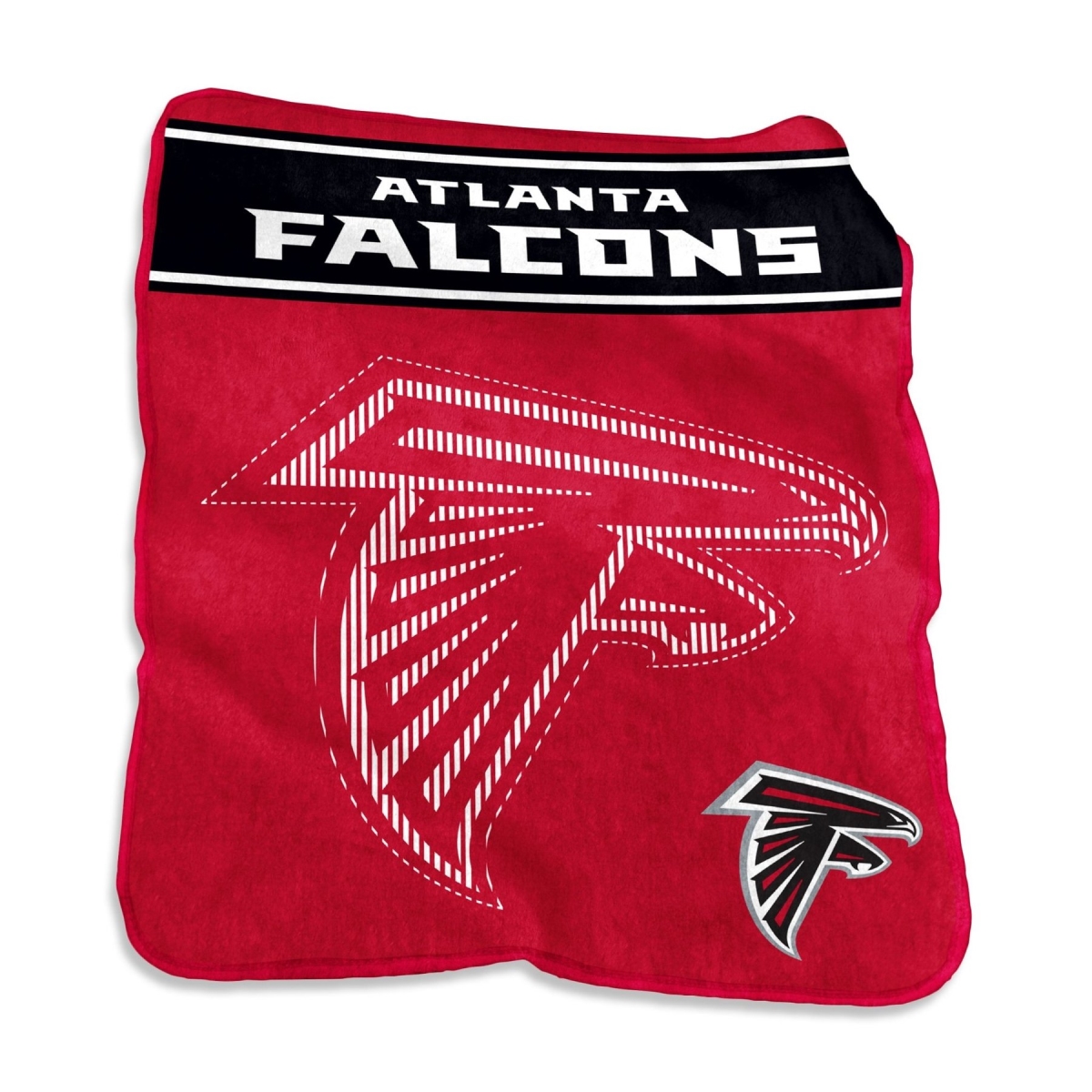 Picture of Logo Chair 602-26X 60 x 80 in. NFL Atlanta Falcons Raschel Throw