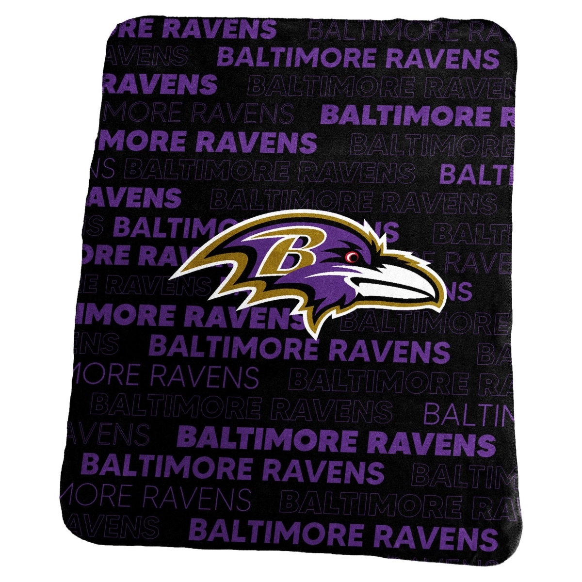 Picture of Logo Chair 603-23C NFL Baltimore Ravens Classic Fleece Blanket