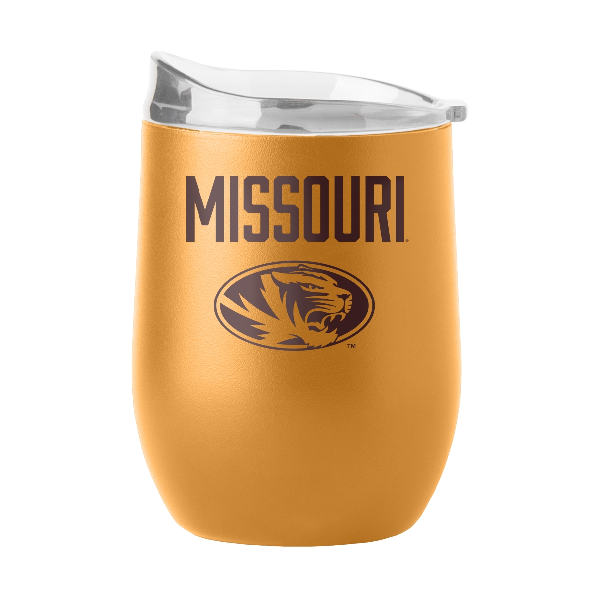 178-S16PB-OAK-49 Missouri 16 oz Huddle Powder Coat Curved Beverage