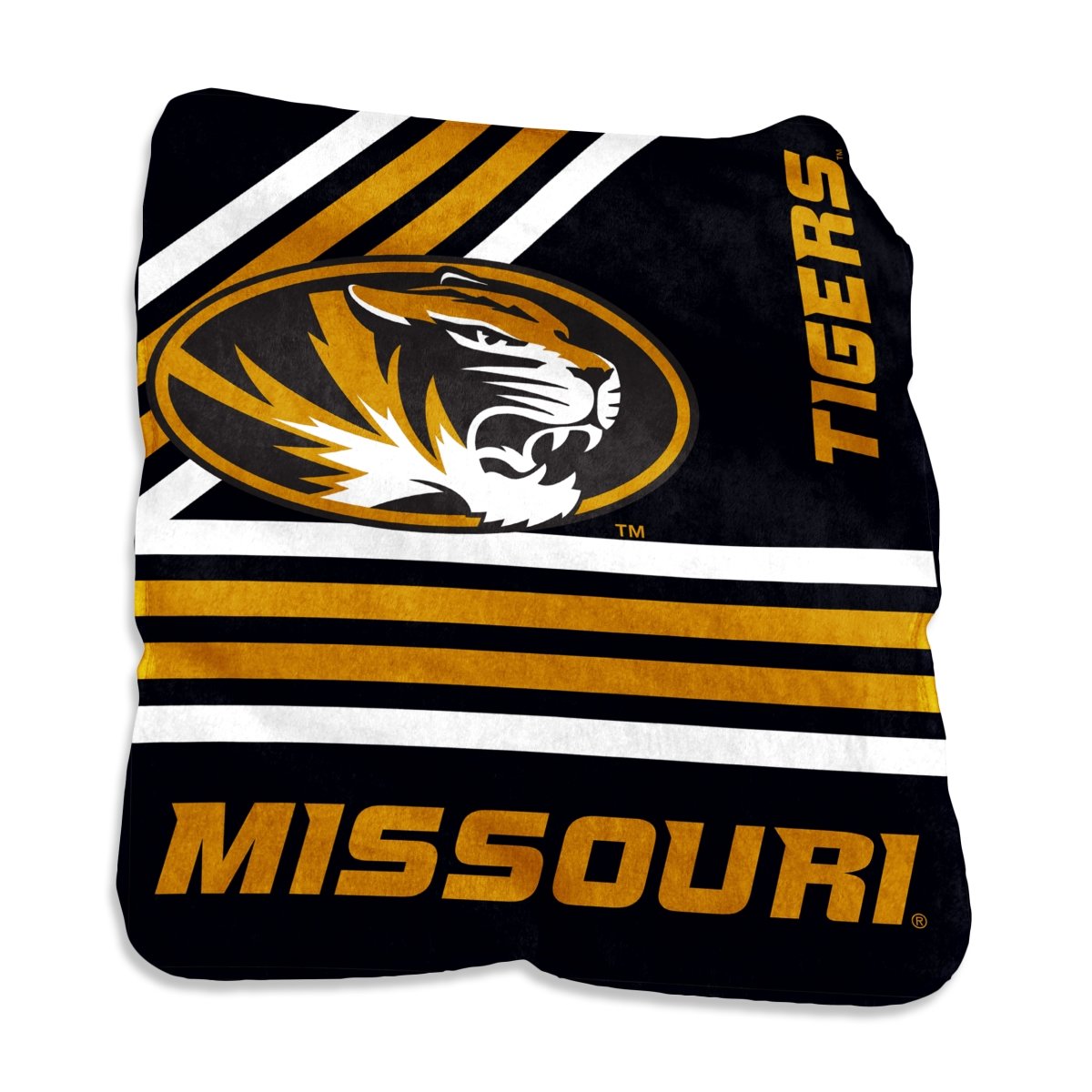 Picture of Logo Brands 178-26C Missouri Raschel Throw