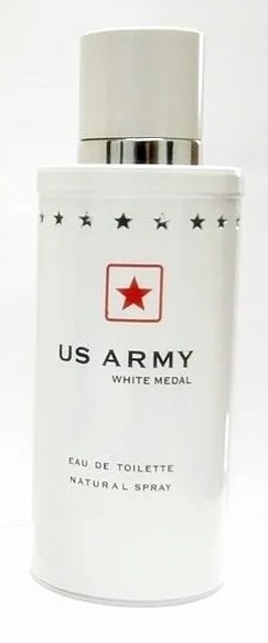 Us Army White Medal 3.4 OZ Eau De Toilette For Men
