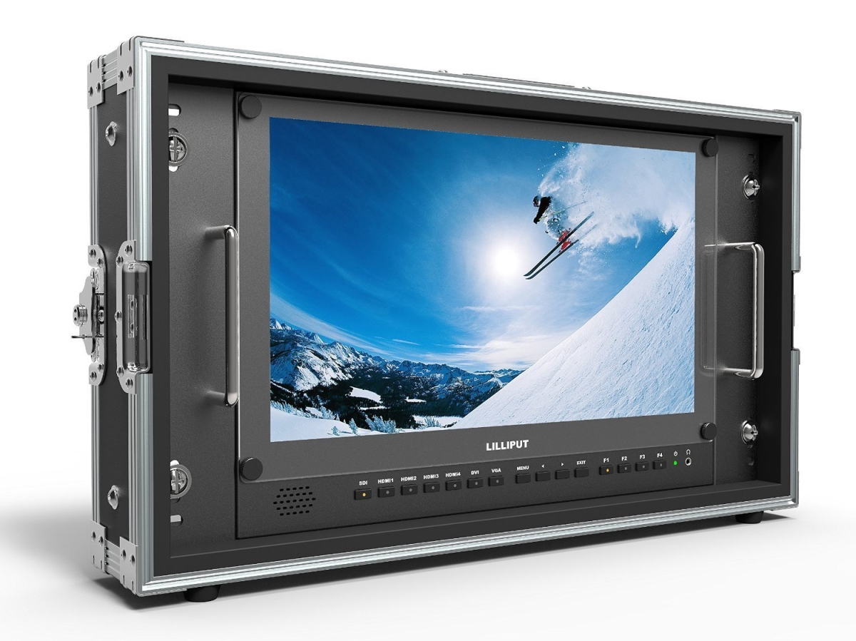 Picture of Lilliput BM150-4K 15.6 in. Carry On & Rackable 4K Broadcast Director 3G SDI Monitor