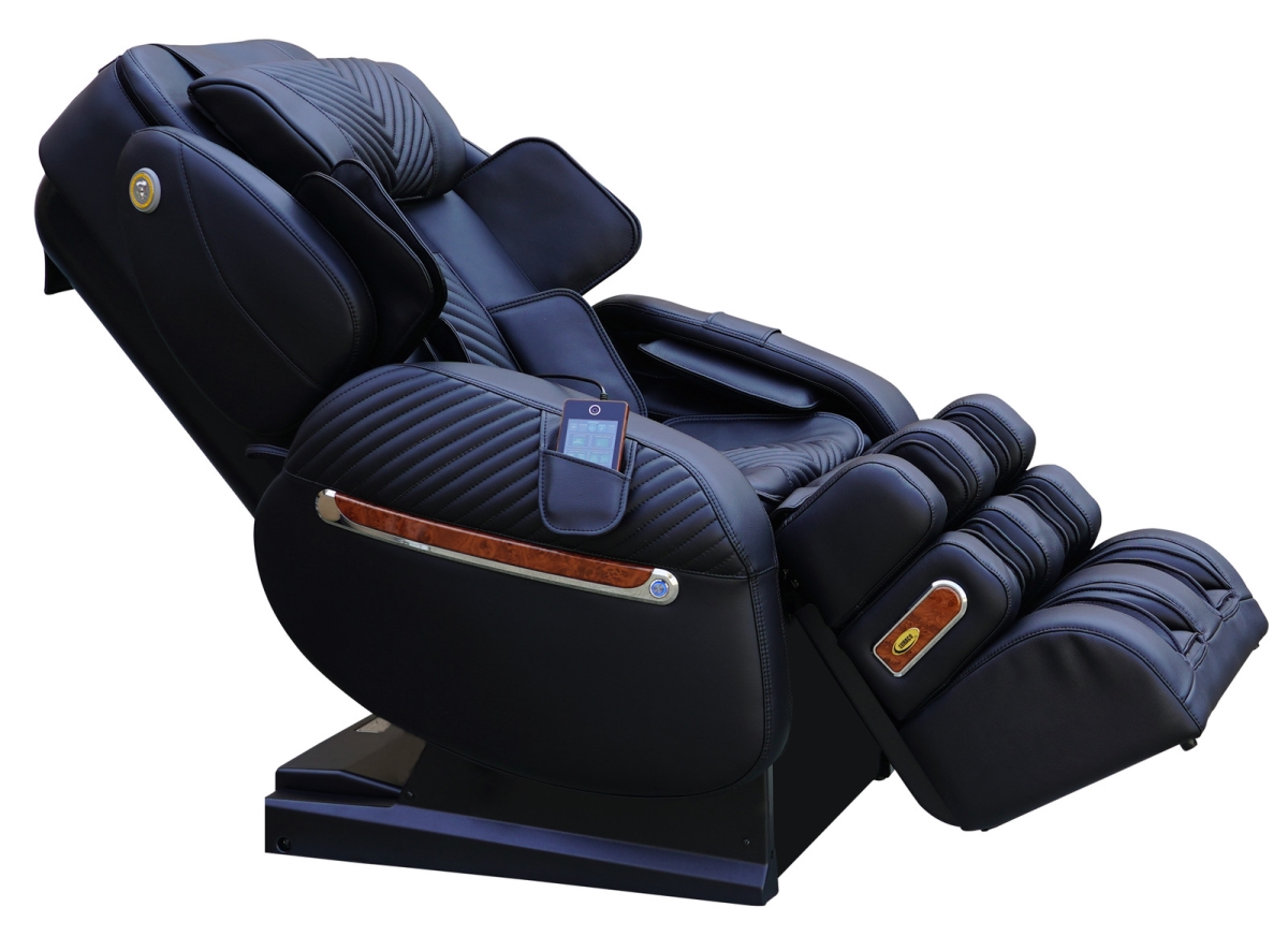 Picture of Luraco i9MaxB 48 in. iRobotics Max Split L-Track EZ-Entry Heated Zero-G Medical Massage Chair, Black