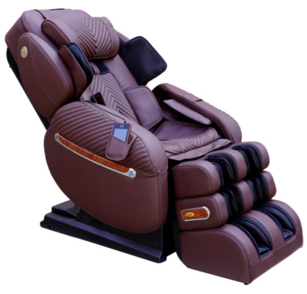 Picture of Luraco i9MaxSECH 48 in. i9 Max Special Edition Split L-Track EZ-Entry Medical Massage Chair, Chocolate Brown