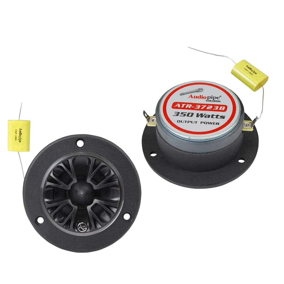 Picture of Audiopipe ATR3920D 4 in. Aluminum Tweeter Bullet Horn