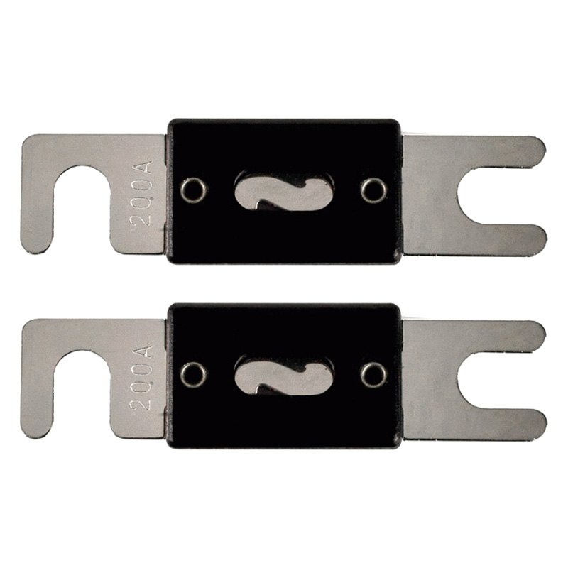 200A ANL Nickel Plated Mid Series Fuses - Pack of 2