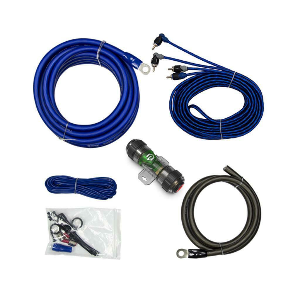 R4A4 Mid Series Amplifier Wiring Complete Kit - 4 Gauge