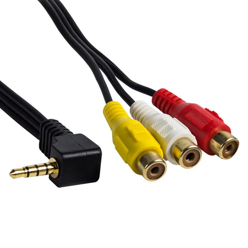 Picture of Axxess AX35-AV 6 ft. to 3.5 mm Adapter with Audio & Visual Cable
